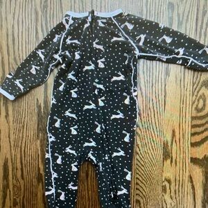 Black and White Kids One Piece